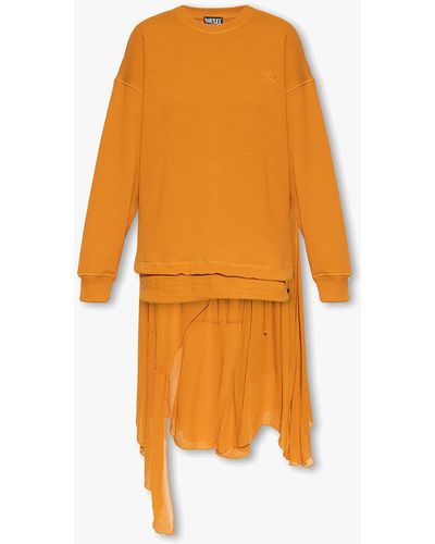 DIESEL 'd-rollie' Dress - Orange