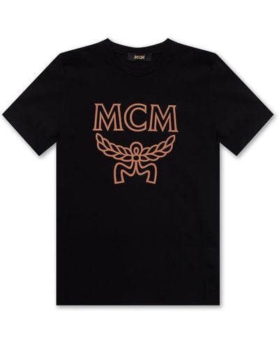 MCM Logo T-Shirt - Black