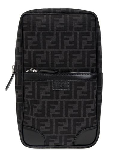 Fendi Backpack With Monogram - Grey