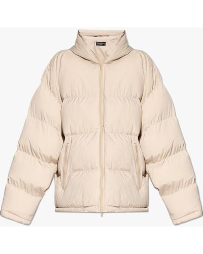 Balenciaga Padded Oversize Jacket - Natural