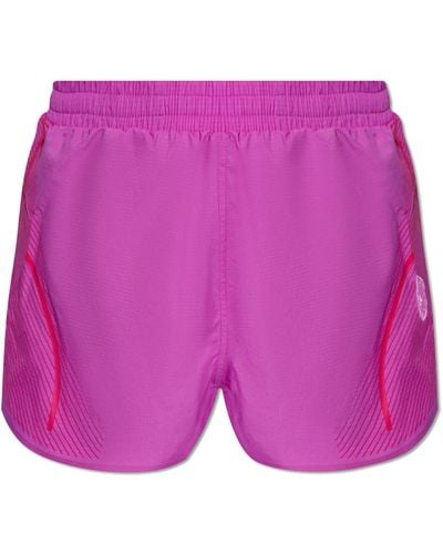 adidas By Stella McCartney Shorts With Logo - Pink