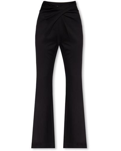 Diane von Furstenberg Knotted Pants - Black
