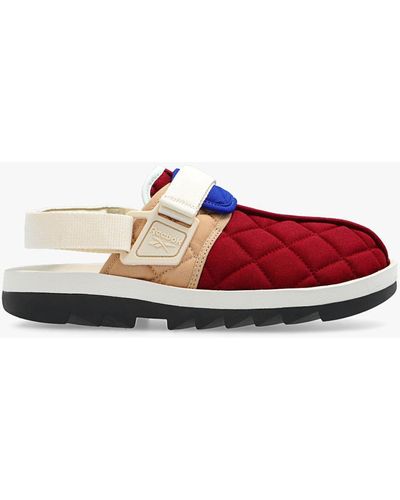 Reebok 'beatnik' Quilted Shoes - Red