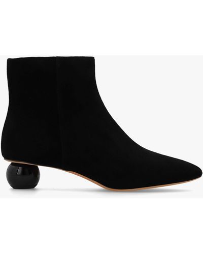 Kate Spade 'sydney' Heeled Ankle Boots - Black