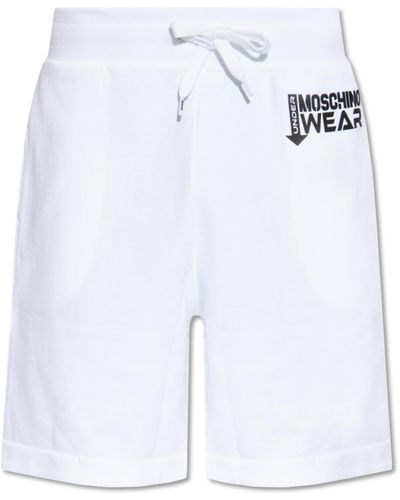 Moschino Cotton Shorts, - White
