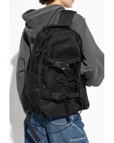 Carhartt Backpack With Logo - Black