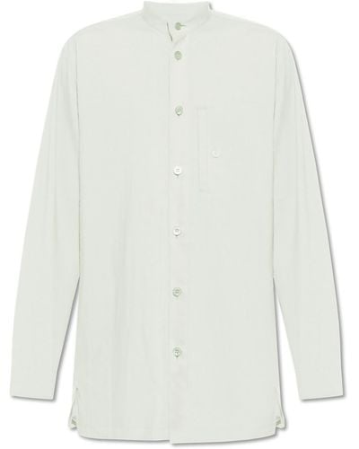 Homme Plissé Issey Miyake Shirt With Pocket, - White