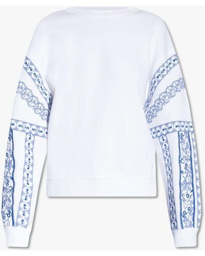 See By Chloé See Chloé Embroidered Sweatshirt - Blue