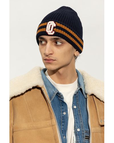 Opening Ceremony Beanie With Logo, - Blue