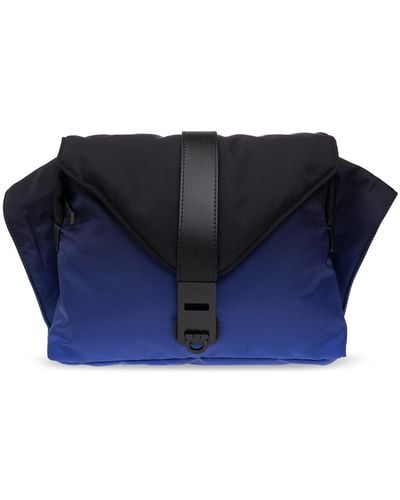 Ferragamo Shoulder Bag With Logo, - Blue
