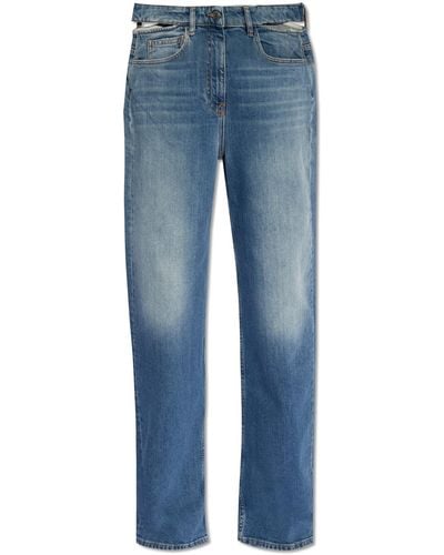 IRO 'lamberta' High-rise Jeans, - Blue