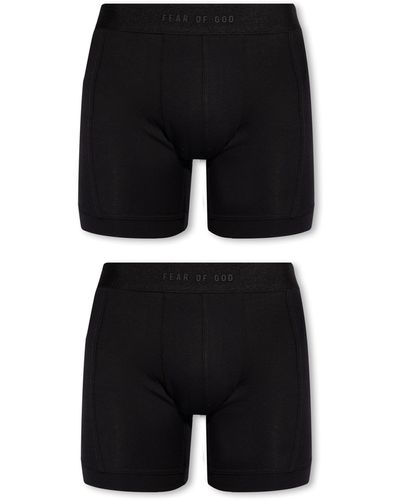 Fear Of God Boxers Two-Pack - Black