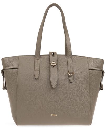 Furla 'net Medium' Shopper Bag, - Green