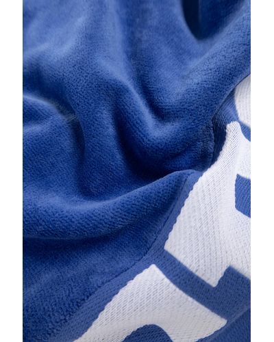 DSquared² Towel With Logo - Blue