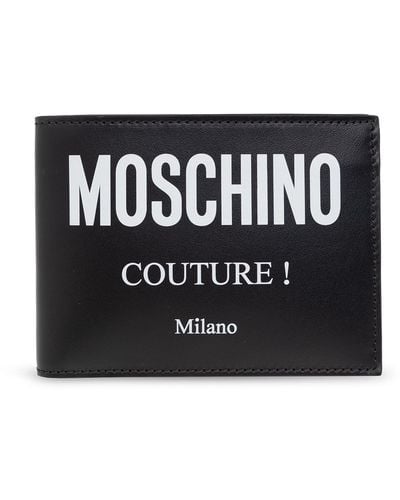 Moschino Wallet With Logo in Pink