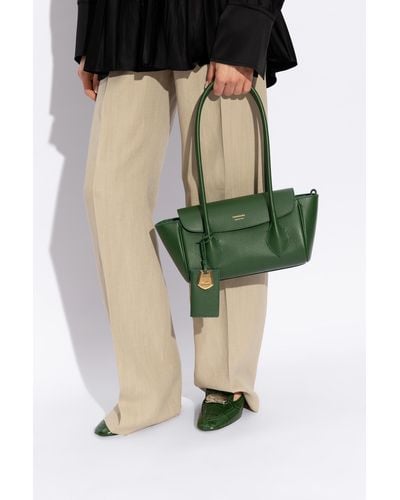Ferragamo 'firenze' Shoulder Bag, - Green