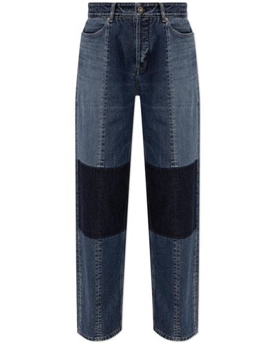 Jil Sander Jeans With Stitching - Blue