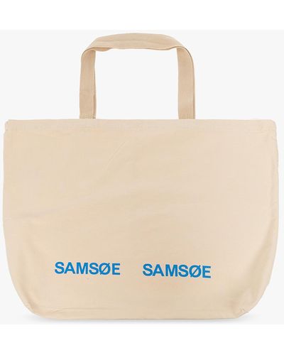 Samsøe & Samsøe 'frinka' Shopper Bag - Natural