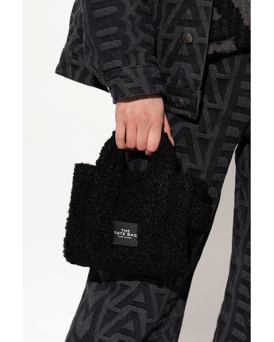 Marc Jacobs 'the Tote Micro' Shopper Bag, - Black
