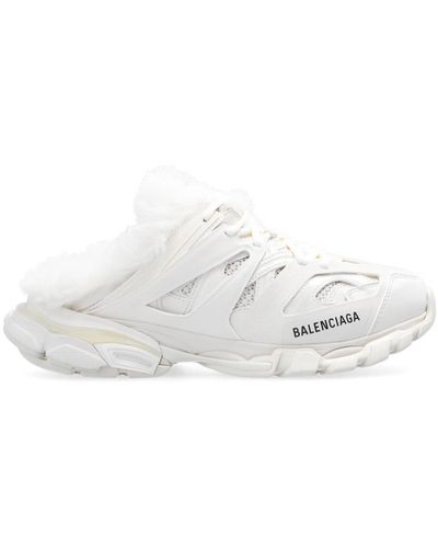 Balenciaga 'track' Slides - White