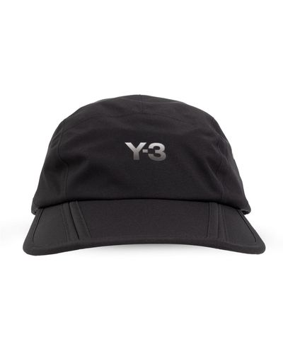 Y-3 Baseball Cap With Logo, - Black