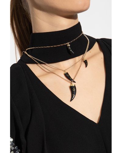 Isabel Marant Necklace With Pendants - Metallic
