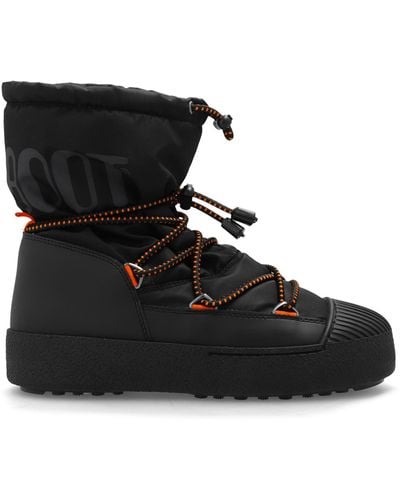 Moon Boot 'ltrack' Snow Boots, - Black
