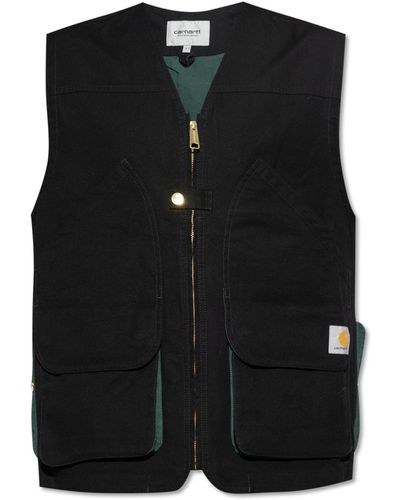 Carhartt Vest With Logo, ' - Black