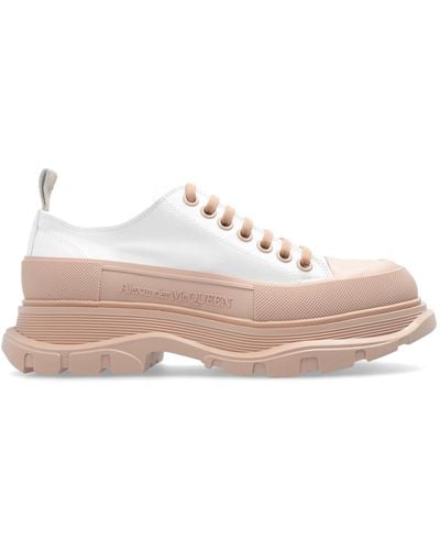 Alexander McQueen Trainers With Logo, - Pink