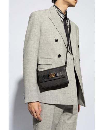 Versace Shoulder Bag `Biggie` - Gray