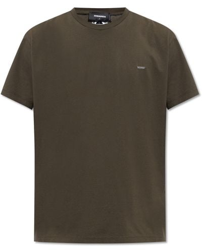 DSquared² Cotton T-shirt - Green