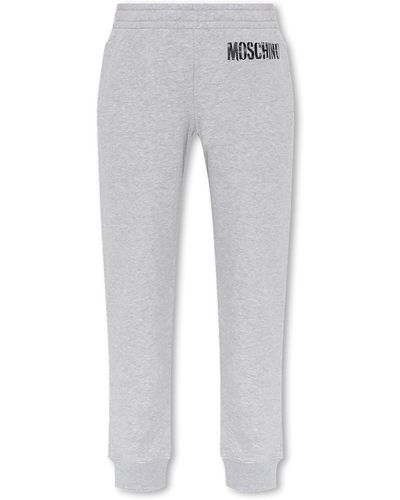 Moschino Printed Trousers - Grey