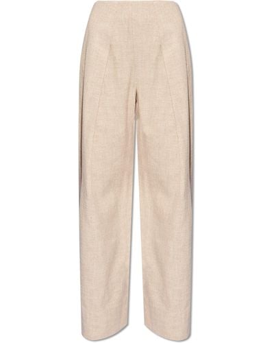 Cult Gaia Loose Fit Trousers 'pompori', - White