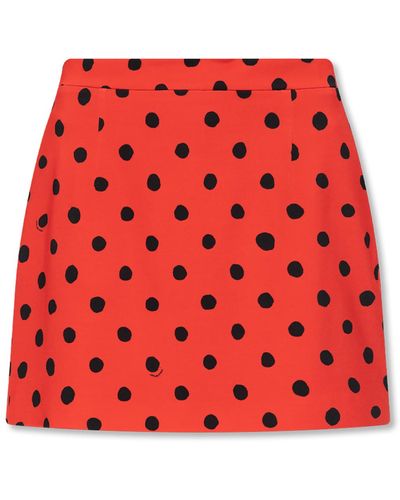 Marni Skirt With Polka Dots - Red