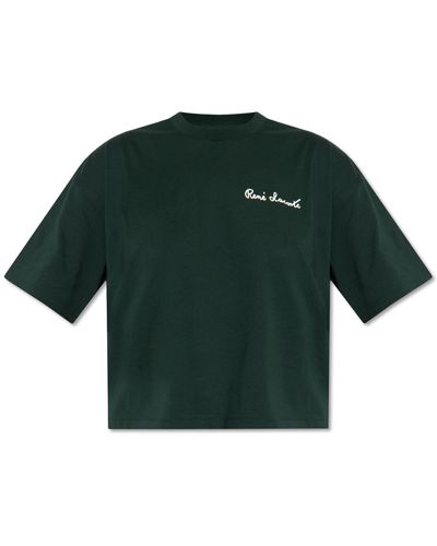 Lacoste T-shirt With Logo, - Green