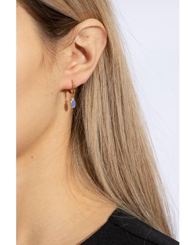 Isabel Marant Hoop Earrings, - Brown