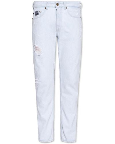 Versace Jeans With Logo, , Light - Blue