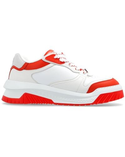 Versace Sports Shoes, - Red