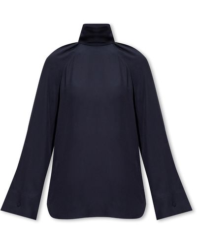 Totême Shirt With Wide Sleeves - Blue