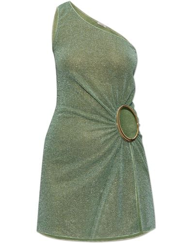 Oséree Dress With Lurex Thread, - Green
