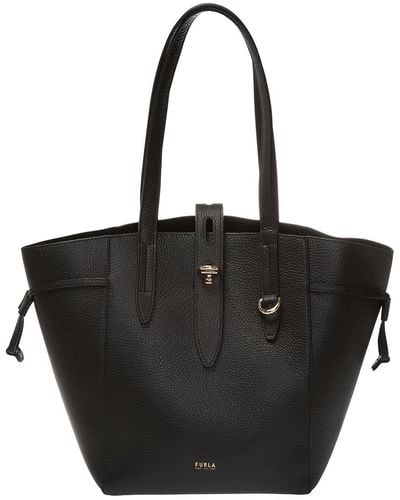 Furla ‘Net’ Shopper Bag - Black