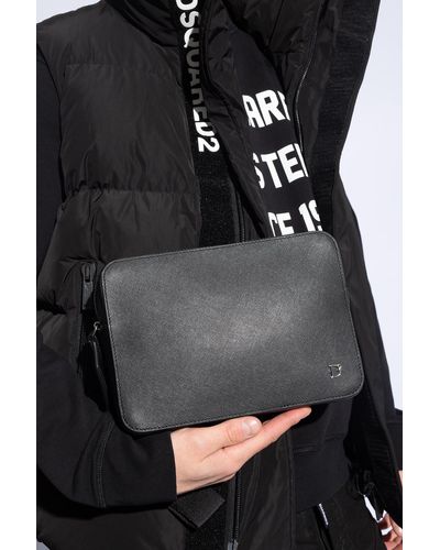 DSquared² Handbag With Logo, - Black