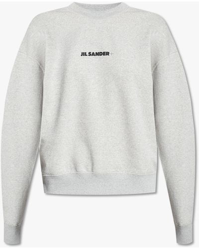 Jil Sander Sweatshirt With Logo - White