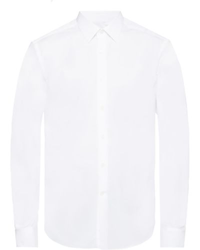 Ferragamo Cuff Link Shirt - White