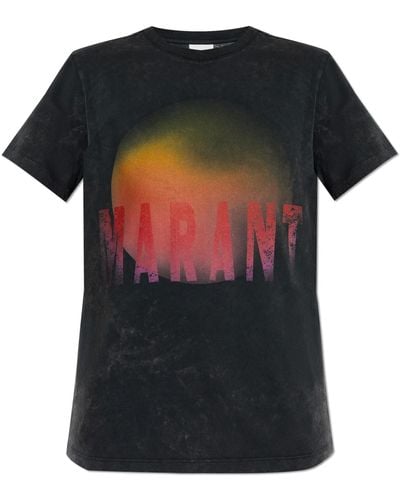 Isabel Marant T-shirt `zewel`, - Black