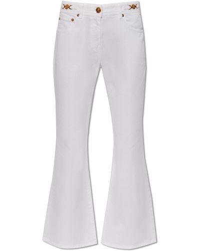 Versace Flared Jeans, - Grey