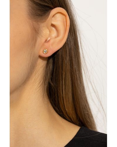 Kate Spade Cubic Zirconia Earrings, - Metallic
