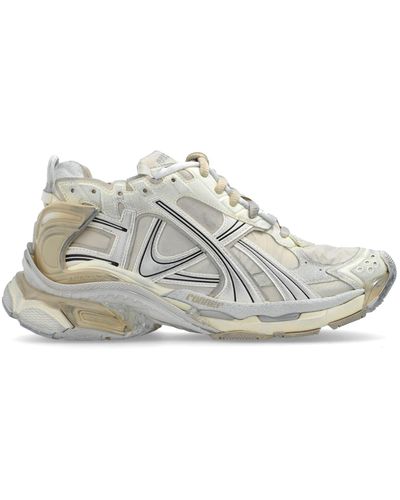 Balenciaga 'runner' Sports Shoes, - White