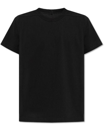 Rick Owens 'level' T-shirt, - Black