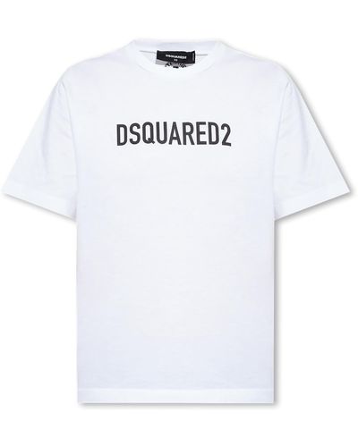 DSquared² T-Shirt With Logo - White